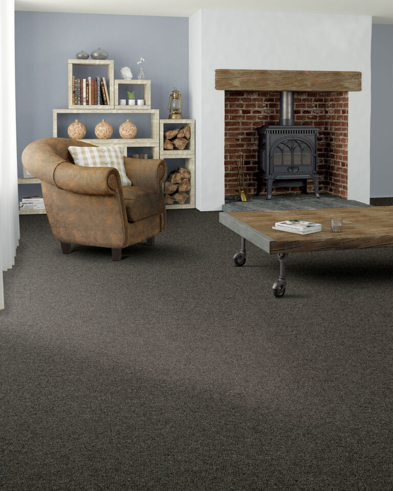 Penthouse Crofter Loop. 100% Wool Carpet